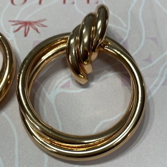 Free People Knock Knock Hoop Earrings - Picture 6 of 12